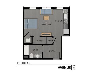 500 sq. ft. studio apartment located near Stovehouse and Campus 805 and quick access to 565 in Downtown Huntsville Alabama.